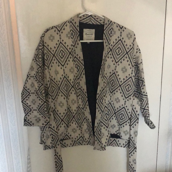 Madewell Textured Kimono-Style Jacket - Picture 2 of 2